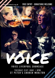 Voice Liverpool Showcase Flyer
